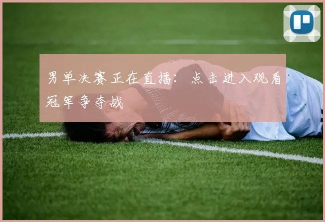 男单决赛正在直播：点击进入观看冠军争夺战